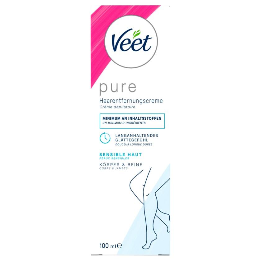 Veet Silk&Fresh Haarentfernungs-Creme sensible Haut 100ml